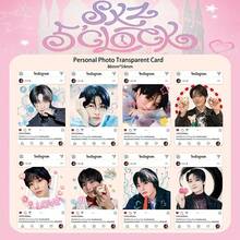 K-Pop 生日礼物交换卡套装（包含展示盒、书签套装、收藏卡、情人节礼物、小礼物、热门粉丝应援卡、收藏卡、新款贺卡、卡片展示套装）