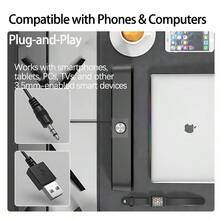 Lenovo B02電競桌面音響 重低音增強技術 燈效可調 相容Windows/Mac/手機 家用/網咖高性價比之選 黑色有線無光 - 黑色有線無光 - 查看 3