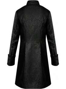 Men's Steampunk Coat Colonial Vintage Medieval Victorian Costume Tailcoat