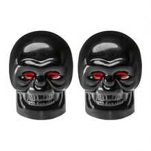 2PCS Skull Shaped Bicycle Valve Cap - Durable Copper Alloy, Suitable For Valentine's Day/Thanksgiving/Independence Day Decoration - Multicolor - View 4