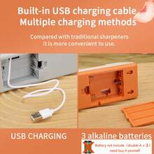 Elektryczna ostrzałka do noży kuchennych, 3-stopniowe ostrzenie i polerowanie, narzędzie do ostrzenia noży, odpowiednia do noży stalowych i ceramicznych, profesjonalna elektryczna ostrzałka do noży z 3-stopniowym ostrzem diamentowym, precyzyjna prowadnica kątowa 20° do szybkiego ostrzenia, naprawy/renowacji/polerowania ostrzy