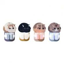 1pc, 4PCS Sponge Holder For Kitchen, Cartoon Style Drain Wall Rack For Sponges, Mop Clip, Punchless Wall Mount, Multifunctional Desk And Sink Organization, Space Saving Kitchen Accessory, Cute Cartoon Design, Seamless Mop Holder For Home, Plastic Construction, Easy Install, Keeps Countertops Dry And Neat, Ideal For Kitchen Sink, Laundry, And Mudroom - Multicolor - View 8