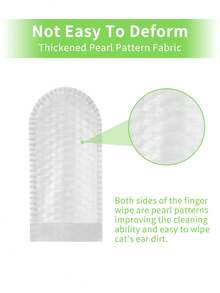 GJYC PET Large Capacity Dog Ear Wipes - 55-Piece Pack For Dogs & Cats - Gentle, Non-Irritating Ear Cleaner Wipes - Green - View 5