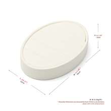 Oirlv 全白色高端珠宝展示道具，奢华项链、戒指手链展示柜，珠宝展示架，适合男女情侣戒指、手链、项链及商场展示。 - 米色 - 查看 10