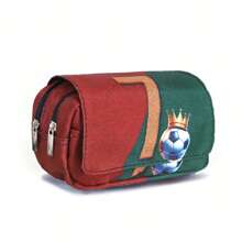 男孩女孩铅笔盒，双面图案铅笔盒，大容量收纳钱包卡盒，学生用隔层铅笔盒，开学礼物