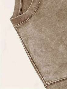 230g Washable, Fun College Dropout Student Print Double-Sided Washable T-Shirt, Suitable For Street Outdoor Adventure Travel, Ideal Gift For Family, Friends, And Colleagues - 咖啡色 - 查看 4