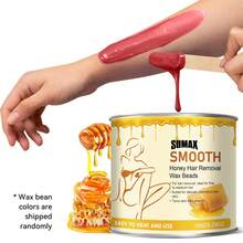 1Pc 150g SMOOTH ULTRA SENSITIVE ZINC OXIDE WAX Semoves Short-Stubborn Hair Mild And Non Irritating Hair Removal Lazy People Can Also Easily Get Started - 黃色 - 查看 3