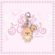 Portachiavi in acrilico a forma di stella SKZ 5'CLOCK, accessorio decorativo, ciondolo, collezione fan, regali per compleanni, regali per coppie, regali per feste, piccoli regali, il regalo di Natale perfetto