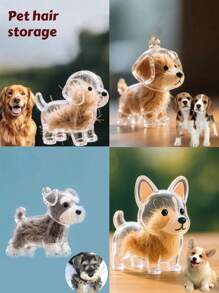 1个宠物毛发纪念吊坠。小小的吊坠，承载着您挚爱宠物的毛发。可用作钥匙扣或配饰。珍藏着您爱宠的珍贵回忆。