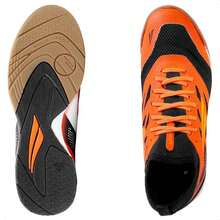 Chuteira Futsal Penalty Max 500 Locker Y-3 Unissex - LARANJA / PRETO - Visão 6
