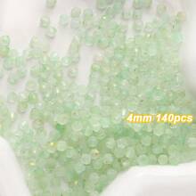 140-700 hạt thủy tinh 4mm hình nón đôi nhọn, hạt pha lê thủy tinh, ngọc trai hình nón đôi, - Lý tưởng để làm đồ trang sức, hoa tai, vòng cổ, phụ kiện vòng tay, giày dép, mũ, hạt trang trí - Phụ kiện ngày lễ tình nhân tự làm, ngày lễ tình nhân - Hạt - Xem 18