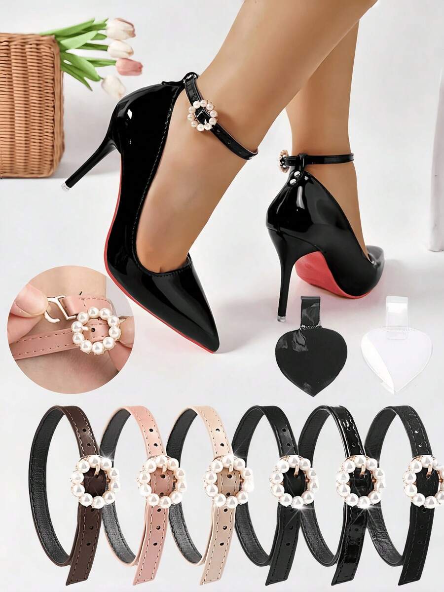 1/5 双高跟鞋带，防滑鞋带缠绕脚踝，防止滑倒