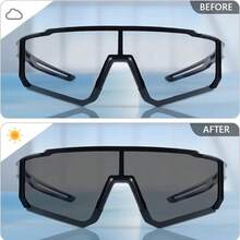 1pc Unisex Photochromic Glasses Day Night Dual-Use Fashion Style Stylish Eyewear For Fishing Outdoor Travel Daily Wear Mother's Day 2026 Best Mom Unique Gift For Mom Sentimental Gift For Mom Thank You Mom Gift Mom Gift Gift For Mom Mum Gift Mommy Gift Gift For Grandma Mothers Day Accessories Mothers Day Surprise Gift - 黑色 - 查看 6