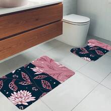 Kit Of 2 Bathroom Rugs – Contemporary Style With Comfort And Safety - WC5044 - 查看 2