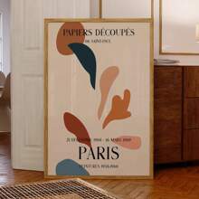 1 pieza Impresión de arte de pared moderno de París en lienzo, póster de pintura sin marco para decoración del hogar en la sala de estar