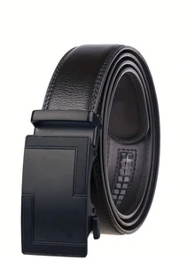 1 szt. 2024 Nowy klasyczny męski pasek biznesowy, pasek ze stopu z automatyczną klamrą i prawdziwej skóry, wysokiej jakości markowy pasek do garnituru dla mężczyzn, prezent dla chłopaka, formalny strój na jesień, akcesoria na Halloween, jesienno-zimowe, odpowiedni dla nastolatków, młodzieży, mężczyzn, na co dzień, na zewnątrz, do uprawiania sportu, na wakacje, na ukończenie szkoły, na urodziny, na co dzień - Wielokolorowe - Zobacz 13