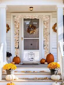 40 LED - Decoración de otoño Guirnalda de otoño con luces Decoraciones de otoño para el hogar, Guirnalda de hojas de arce iluminada Total 20 pies 40 LED con pilas Decoración de cosecha de otoño Halloween Acción de Gracias Interior Exterior, Guirnalda de hojas de arce caducas con luces Luces de cadena de hojas de arce DIY Fiesta Hogar Decoración de Halloween Navidad Interior Exterior Decoración de cosecha de otoño, Decoración de otoño, Decoración de Halloween (Blanco)