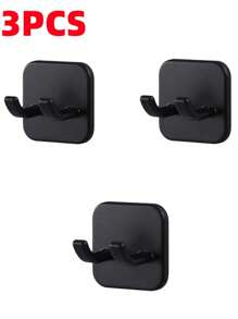 1/3/6 قطعات رف لحامل الحلاقة محمول بخطاف الشفط للاستخدام في الحمام والاستحمام والسفر للتركيب على الحائط قابل لإعادة الاستخدام