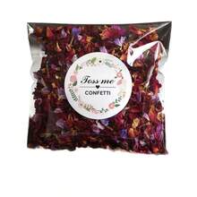 1 pieza 30g/60g/90g/120g Pétalos de rosa secos, flores de nomeolvides, pétalos de rosa borgoña para decoración, adecuados para manualidades DIY, artesanía, aromaterapia, elaboración de velas