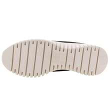 Usaflex Women's Slip-On Comfort Knit AE2208 Casual Sneakers - 黑與白 - 查看 4