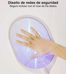 Rechargeable Mosquito Killer Racket, Electric Fly And Mosquito Killer - Multicolor - View 2