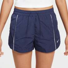Nike Women's AS W NSW NK WR WVN MR 2IN SH Woven Shorts FV7501-410 - Blue - View 1