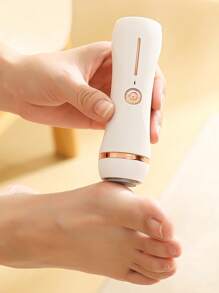 Nuovo lima elettrica portatile, ricaricabile e senza fili per rimuovere calli e pelle morta sui talloni, con 2 velocità regolabili e luce LED, essenziale per casa, spa e viaggi, perfetto per diabetici, runner e anziani, ottimo regalo per la Festa della Mamma e San Valentino, impermeabile e silenzioso (include 3 rulli di ricambio), ottimo regalo di Natale