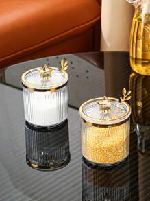 1set/1pc Plastic Home/Restaurant/Kitchen Storage Jar Seasoning Bottle, Decoration For Salt, Sugar, Spice, Chili Powder, Suitable For Outdoor, Wedding, Party, Gift, Birthday