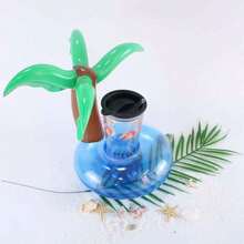 6 件/2 件/1 件充气饮料杯架、手机支架、泳池漂浮杯垫、派对水上漂浮杯架、沙滩饮料充气杯架、泳池派对多功能支架、旅行摄影 - 粉色 - 查看 7