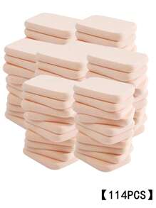 5/10/20/114/228pcs Square Makeup Sponge, Soft & Skin-Friendly, Dry & Wet Use For Setting Makeup