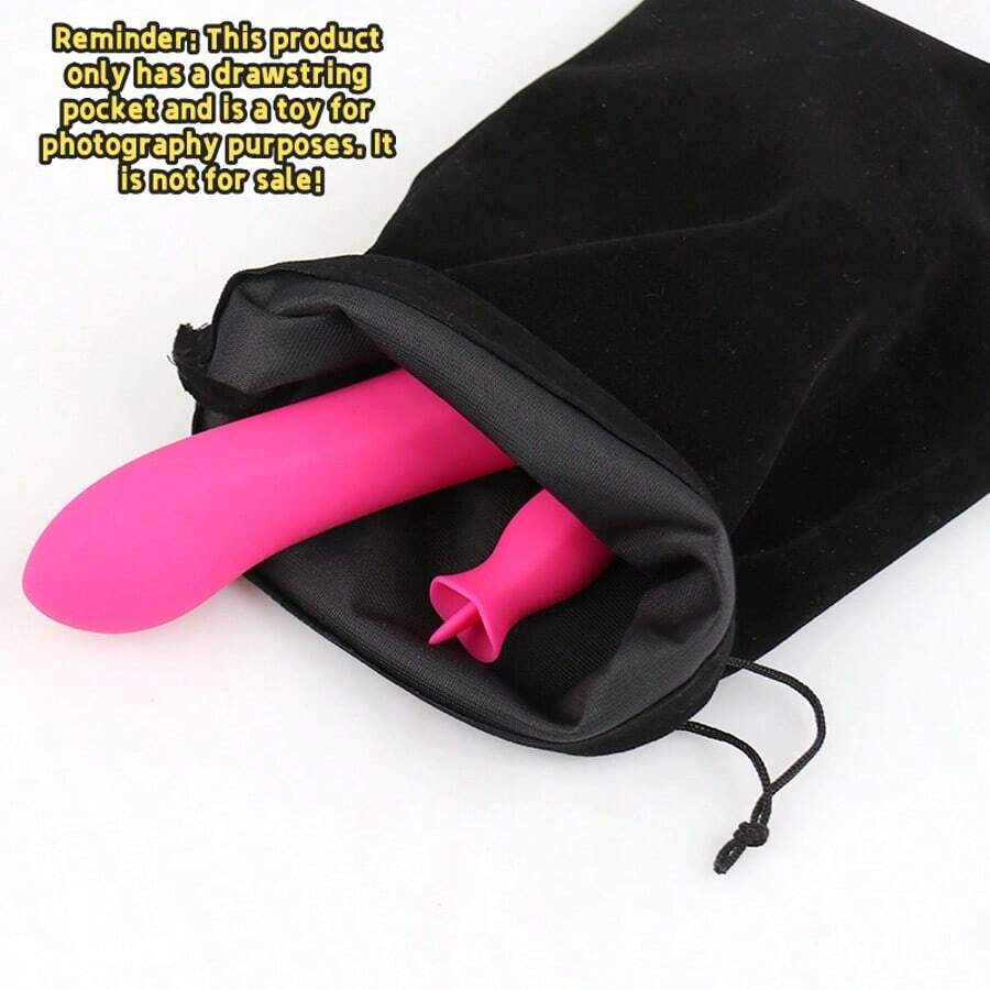 1 pièce Sac d'emballage discret, sac de rangement noir pour appareils, grand sac d'emballage de soins personnels unisexe, sac cadeau privé [Ce produit est uniquement un sac de rangement, les jouets sont des accessoires pour la photographie, pas pour]