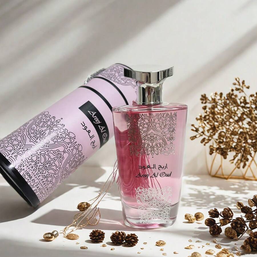 100ml Fragrance Fragrance Spray, Elegant & Long-Lasting Scent With Exotic Arabian Style Aroma, Suitable For Daily Use And Special Occasions, Luxurious Fragrance Gift - SZ037 Pink - View 1