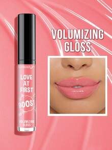 Misslyn Lucidalabbra volumizzante "Love At First Boost", lucidalabbra idratante, lucidalabbra lucido idratante a lunga durata e dolce, lucidalabbra volumizzante, rossetto a lunga tenuta ad alta pigmentazione, colore altamente pigmentato e lucentezza istantanea, lucidalabbra lucido, idratante, leggero e non appiccicoso