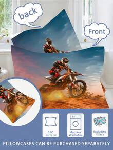 Bộ ga trải giường in kỹ thuật số 1/3 món, làm từ vải polyester, mềm mại và thoải mái, phù hợp cho mọi mùa, có thể giặt tay/máy, thích hợp cho trẻ em, bé trai và bé gái. Bạn có thể mua riêng vỏ gối 50*75cm. - Nhiều màu - Xem 6