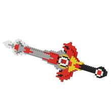 1000pcs Sword And Blade Building Block Set - Perfect Gift For Boys And Girls, Desktop Decor For Office And Home, DIY Handmade Creative Interlocking Assembly Toy, Suitable For Holidays, Birthday, Thanksgiving, Valentine's Day, Halloween, Christmas - For Ages 14+ | Mixed Colors, Durable ABS Material - Multicolor - View 11
