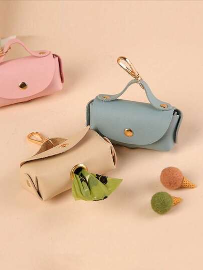 Pet Poop Scooper / Portable Pet Poop Bag Dispenser / Multi-Color Cross-Border Dog Poop Bags / Multi-Color