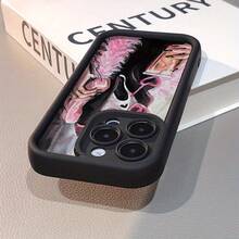 Scary Movie Pattern Frosted Soft Case For Apple  17 Air/16/15/14/13/12 Pro Max 17/16/15 Plus 11/X/Xsmax Mobile Phone Case Tpu For Galaxy S22 S23 S24 S25 Ultra/Plus/FE/Edge/+ Anti-Fingerprint Anti-Fall Durable For Men And Women - White - View 2
