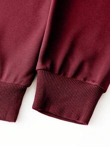 1 pezzo Felpa casual con cappuccio da uomo elegante e di taglia comoda, in tessuto confortevole, adatta per uscite casual, viaggi all'aperto, tempo libero a casa, ottimo regalo per gli uomini, primavera/autunno