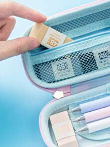 2 pezzi Gomme da cancellare minimaliste, assortimento casuale, alta qualità morbide e pulite, forniture per l'arte, forniture scolastiche, articoli di cartoleria, premi e regali