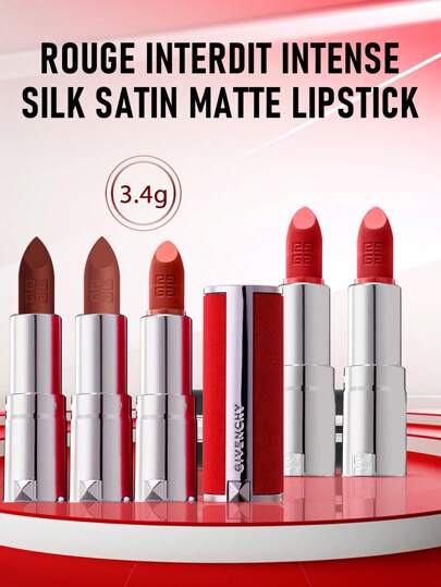  Givenchy Le Rouge 深丝绒哑光唇膏 N15 Nude Ambre 3.4g/0.12 盎司| 轻盈柔软哑光唇膏 | 持久舒适 | 浓郁深红色泽，丝绒质感 | 顺滑贴合双唇，打造均匀无瑕的覆盖效果 | 不干燥丝滑配方，带来全天舒适体验 | 打造大胆精致唇妆的理想之选 | 适合所有肤色和场合 | 奢华唇膏，显色度高，妆效优雅