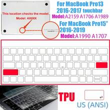 SDYIGOE TPU Material Keyboard Cover, High Transparency, Ultra Thin, Suitable For Macbook Pro And Air Full Series M4 M3 M2 M1 Chip 12 13 14 15 16 Inch Apple Laptop Keyboard Protector, Comes With 15mm Thick Hard Card Board Packaging, Provides Great Protection