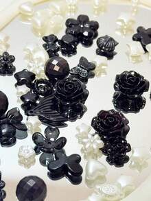 Acrylic DIY Accessories, Cream Glue Phone Cases, Hair Clips, Decorative Accessories Materials, Baroque Accessories, DIY Handmade Earrings, Headwear, Shoes, Clothing Accessories. This Product Is Widely Used In Decoration, Pendants - Multicolor - View 7