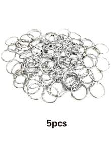10/50 Pack Loose Leaf Binder Ring, Binder Rings 1 Inch, Binder Rings, Book Rings, Metal Rings For Index Cards, Rings For Flash Cards, Index Card Rings, Paper Rings, Small Binder Ring, Book Ring School Supplies,Back To School