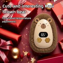 Rechargeable Hand Warmer, Wireless USB Portable Dual-Use Warmer, USB Rechargeable Pocket Heater For Men & Women, Digital Temperature Display, Suitable For Outdoor Camping, Hunting, Christmas Gift, Foot & Hand Warmer, Reusable, Christmas Decoration, Christmas Choice - Multicolor - View 10