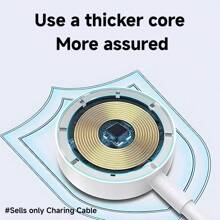 SIMSONLAB 2025 Aufgerüstetes Kompatibles Ladegerät Magnetisches Schnellladekabel, USB Ladekabel [Tragbar] Magnetisches kabelloses Ladegerät Kompatibel mit Series 1 (nach Oktober 2016 produziert)/2/3/andere offizielle Modelle