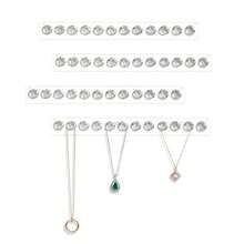 Giá treo vòng cổ, móc treo vòng cổ bằng acrylic, hộp đựng vòng cổ treo tường, móc treo trang sức vòng cổ, vòng tay, dây chuyền - Nhiều màu - Xem 7