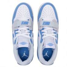 Jordan AIR  LEGACY 312 LOW (GS) Girls' Casual Versatile Sneakers For Everyday Wear Low GS White Legend Blue Kids Youth CD9054-141 - White/Platinum/Sail White/Legend Blue - View 4