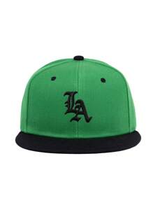 1PC Hat For Men Baseball Cap LA Alphabet Embroidered Hip Hop Cap Suitable For Street ,Outdoor,Sports,Vacation,Gift Giving. Fashion Accessory