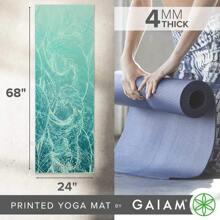 Print Yoga Mat, Non Slip Exercise & Fitness Mat For Types Of Yoga, Pilates & Floor Exercises - Whirling Whisper - 查看 3
