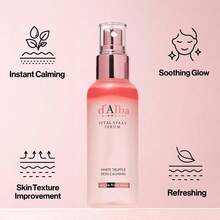 D'alba Piedmont Italian White Truffle Vital Spray Serum, Vegan Skin Care, Calming And Hydrating Facial Mist For Red And Sensitive Skin, Glow Serum, Surfactant Free, All In One, Korean Skin Care - Màu Hồng  Dưa hấu - Xem 4